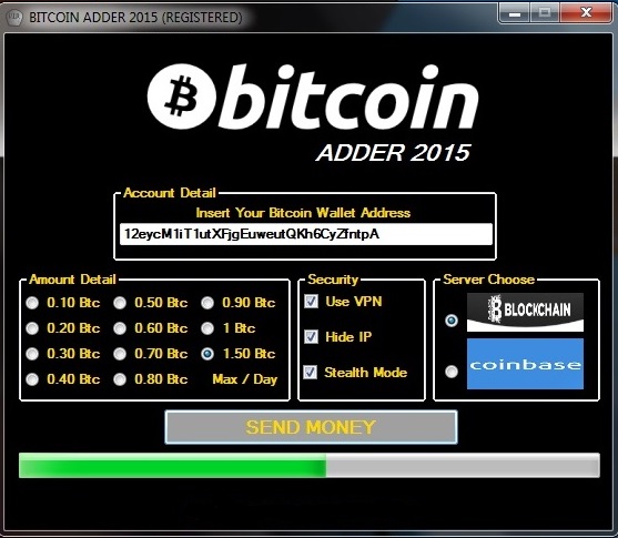 Bitcoin money adder activation code